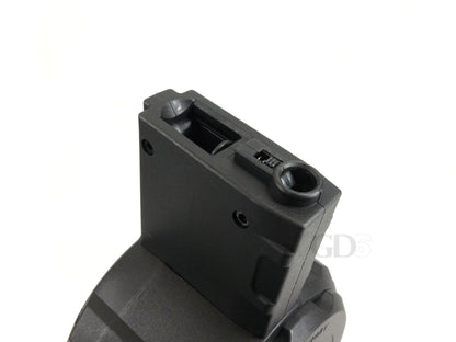 CLASSIC ARMY  クラシックアーミー M4 / M16 シリーズ 電動ガン用 1100連 電動式ドラム マガジン.