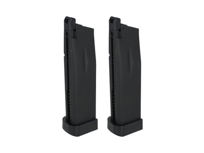 KJ WORKS KP-06 ハイキャパ シリーズ 28発 ガスブローバック用 スペアマガジン.