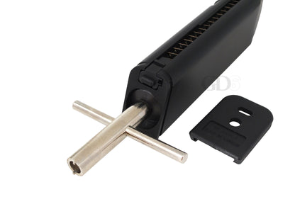 WE グロック G17 / G18 シリーズ ガスブローバック用  25発 CO2スペマガジン + バルブツール セット.