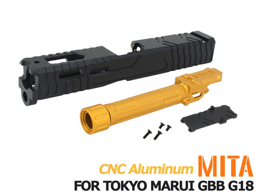 MITA 東京マルイ G19 用 L-STYLE アルミ製 カスタムスライドキット.