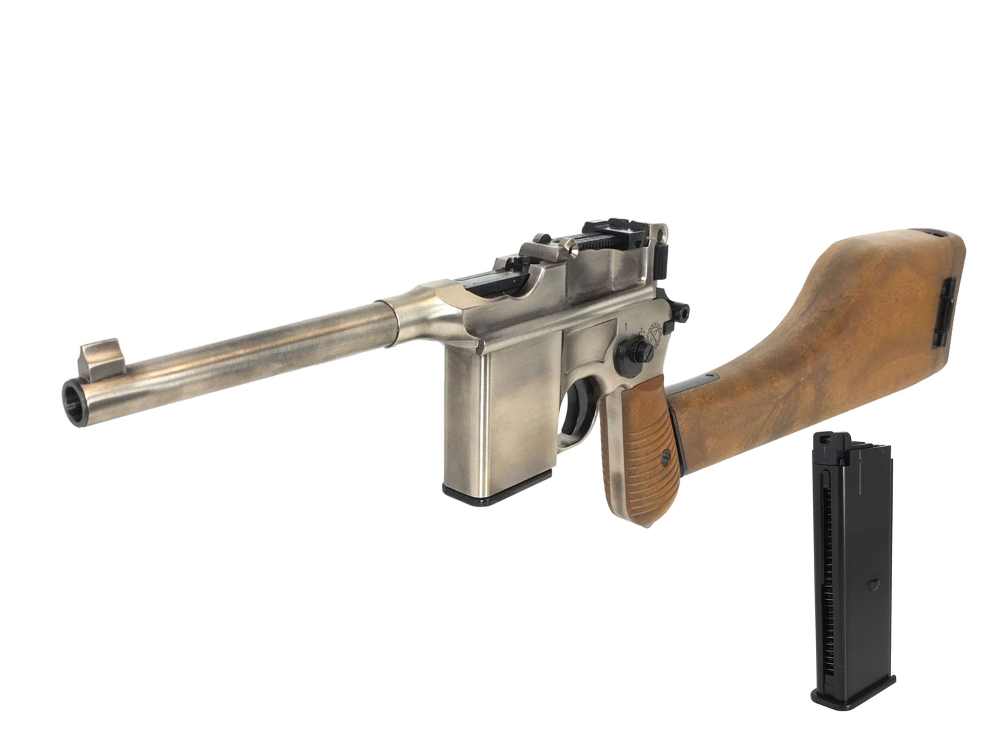 【刻印】WE モーゼル Mauser M712 ガスブロー バック ハンドガン メタルパーツ セット.