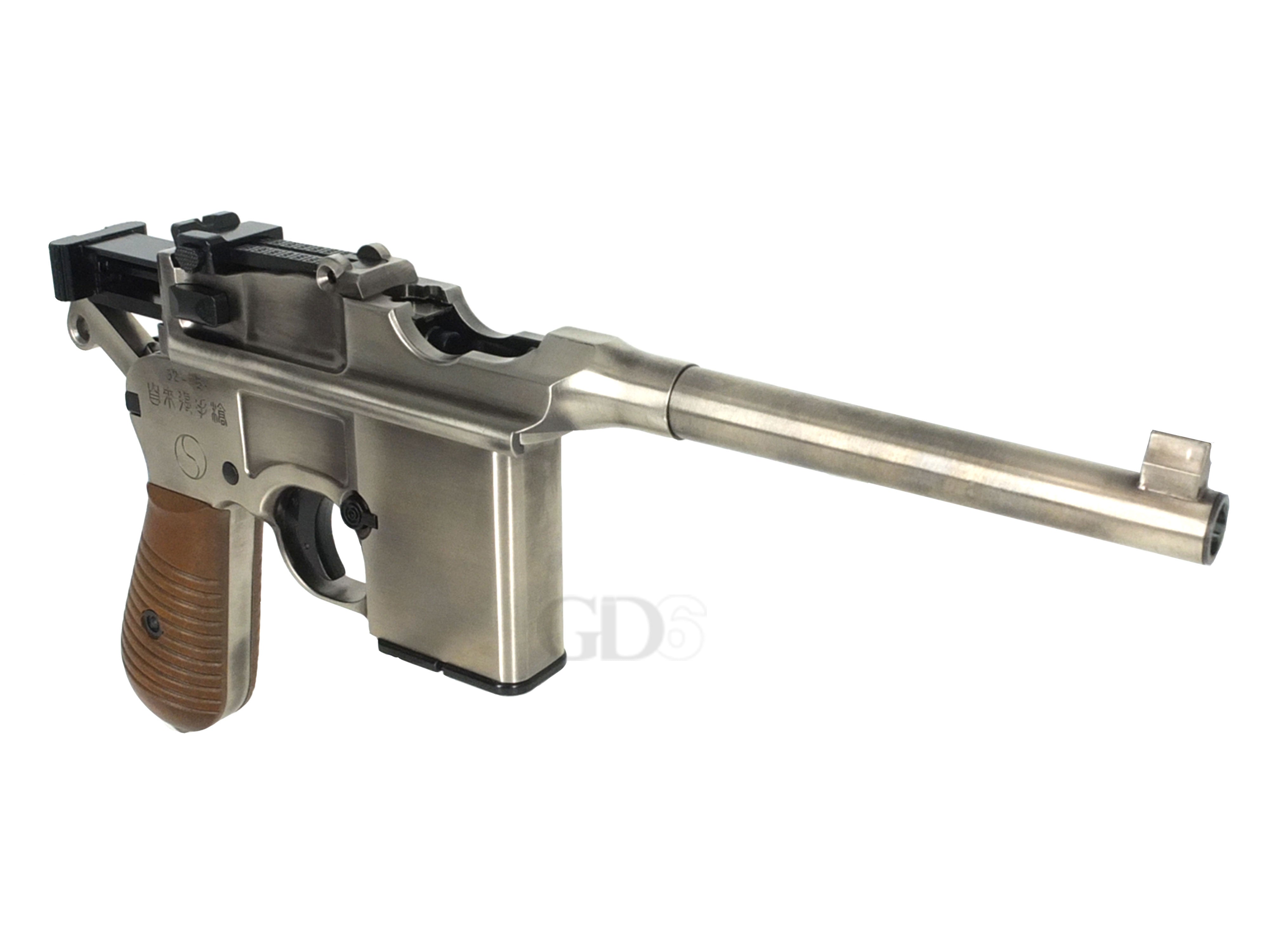 刻印】WE モーゼル Mauser M712 ガスブロー バック ハンドガン メタル
