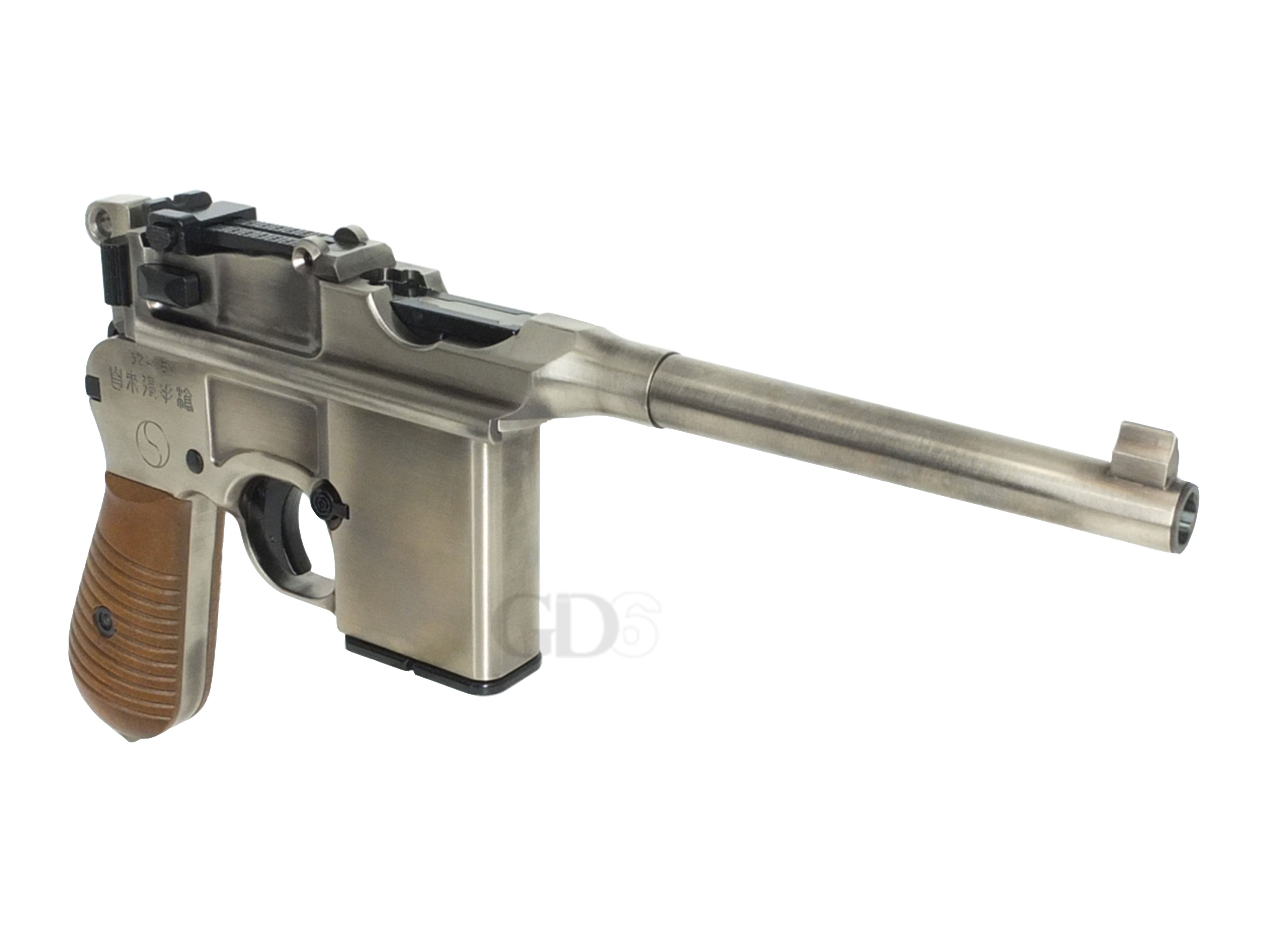 刻印】WE モーゼル Mauser M712 ガスブロー バック ハンドガン メタル 