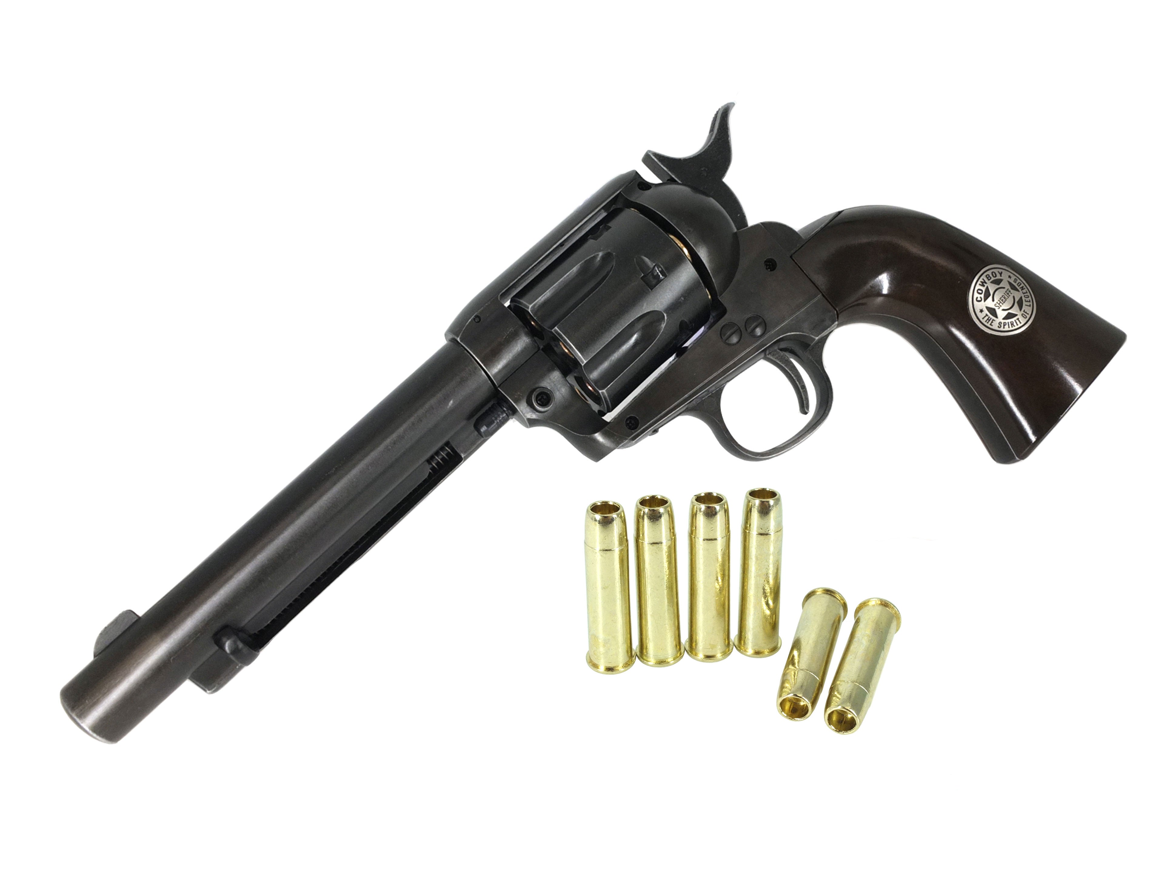 UMAREX COLT コルト SAA .45 COWBOY POLICE バージョン CO2ガスリボルバー メタルパーツセット. – GD6-JP