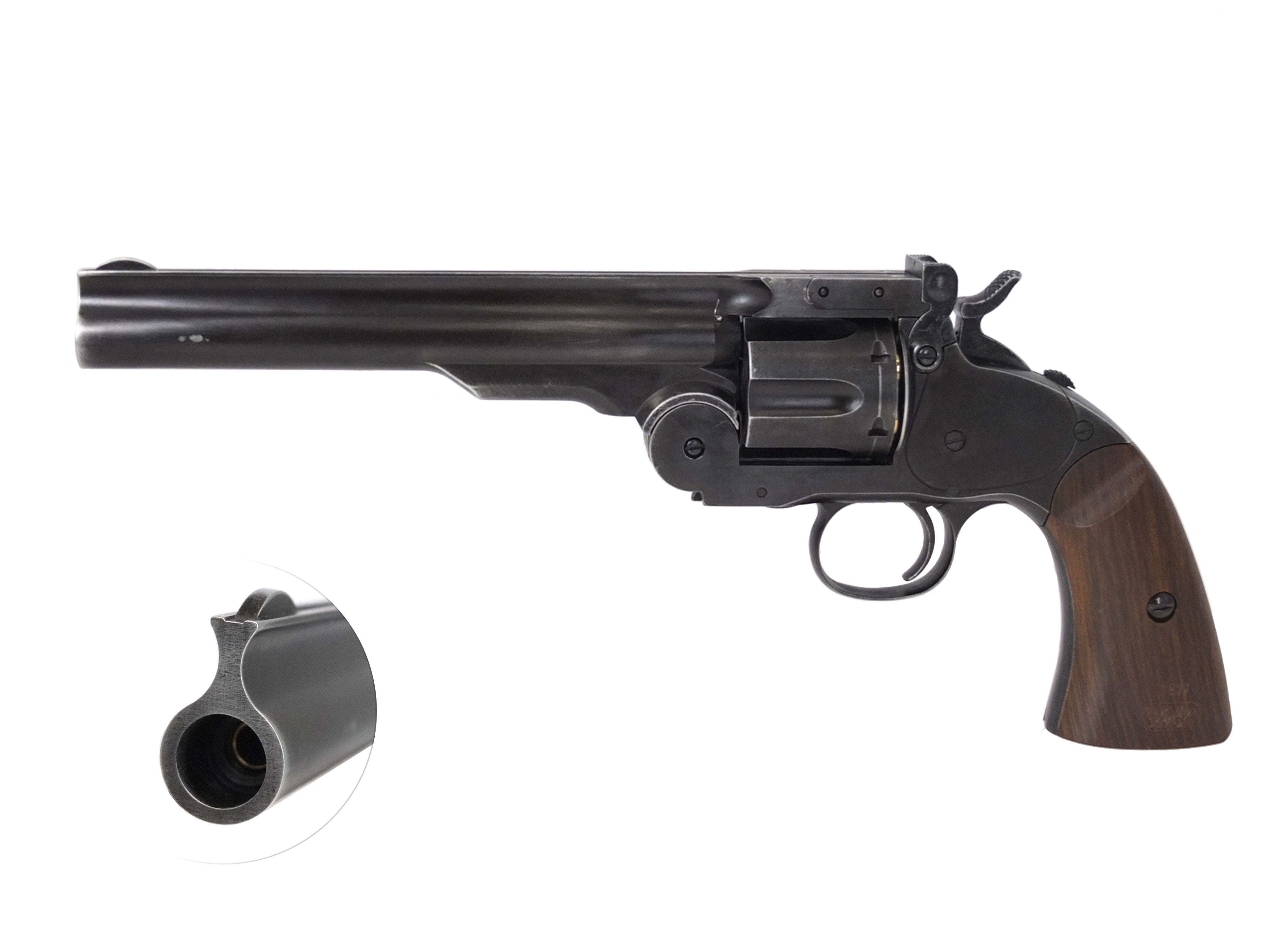 GUN HEAVEN S&W Model 3 1877 スコフィールド Schofield CO2ガスリボルバー メタルパーツセット. – GD6-JP