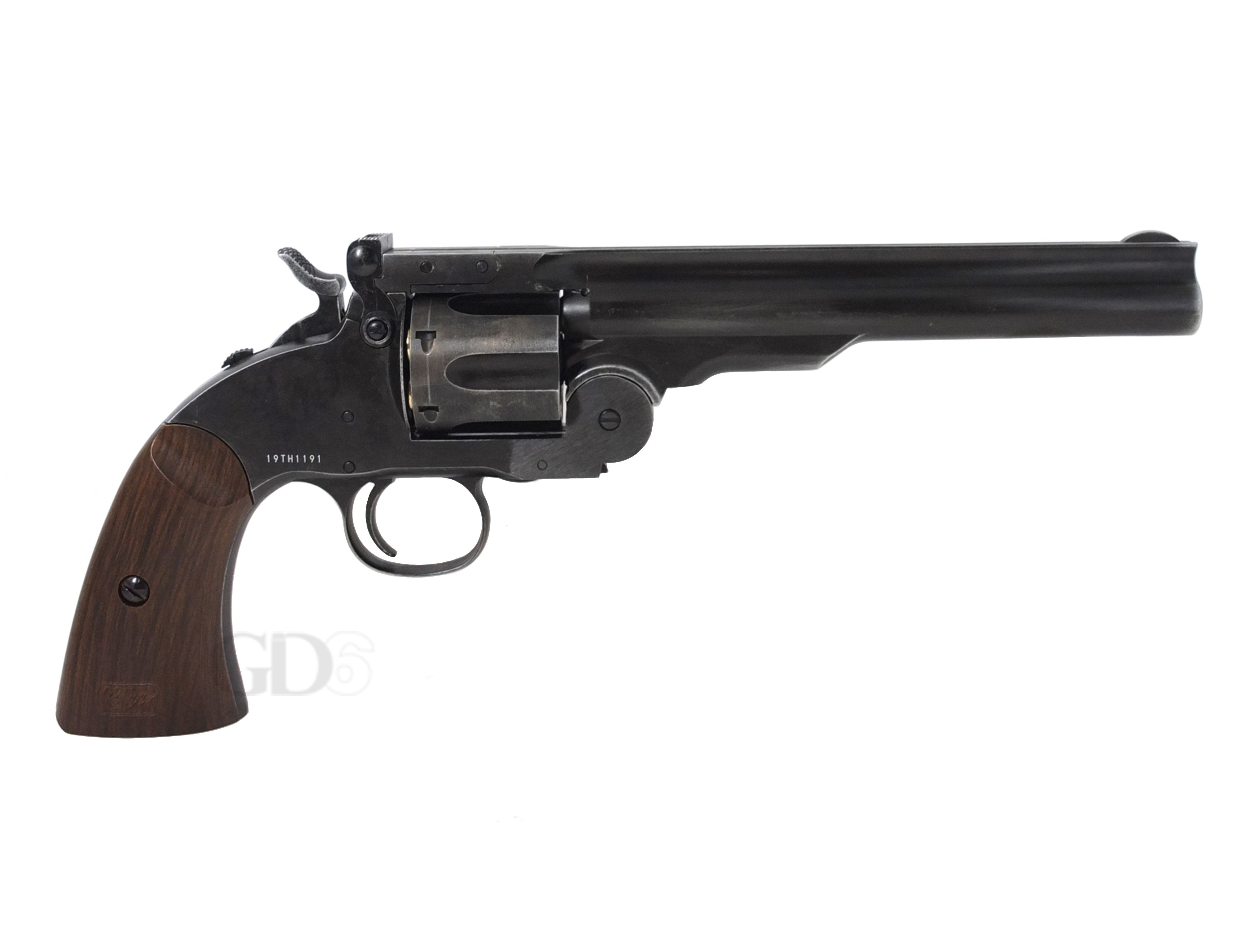 GUN HEAVEN S&W Model 3 1877 スコフィールド Schofield CO2ガスリボルバー メタルパーツセット. – GD6-JP