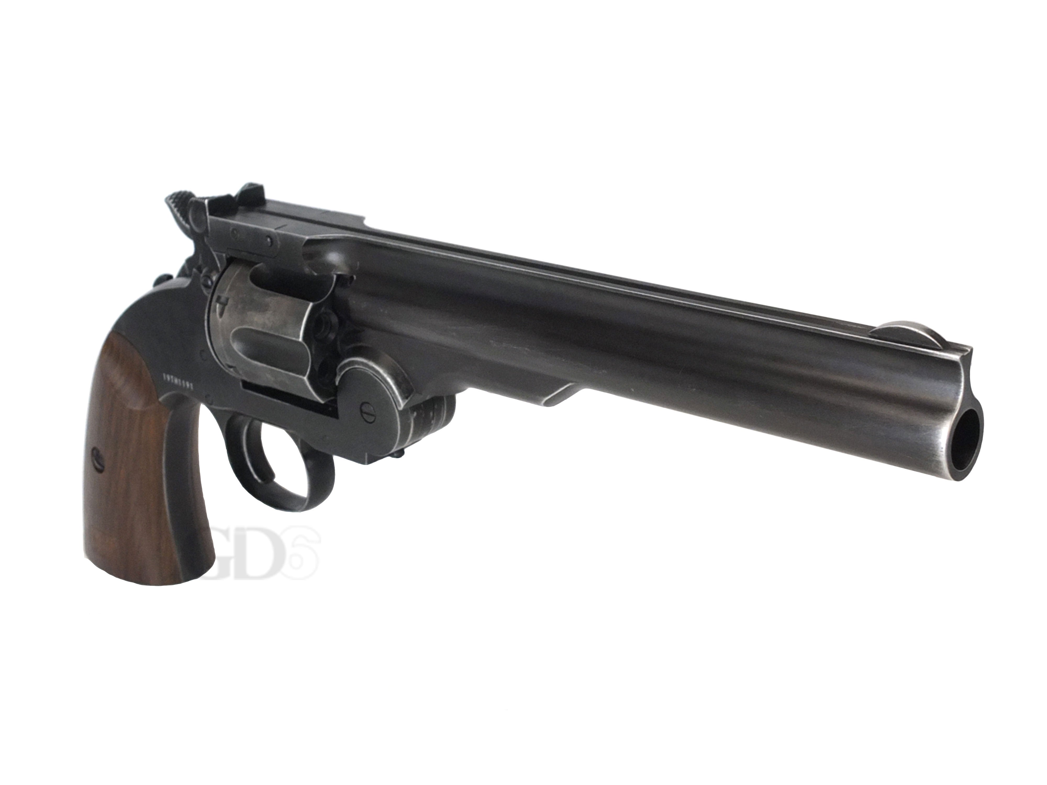 GUN HEAVEN S&W Model 3 1877 スコフィールド Schofield CO2ガスリボルバー メタルパーツセット. – GD6-JP