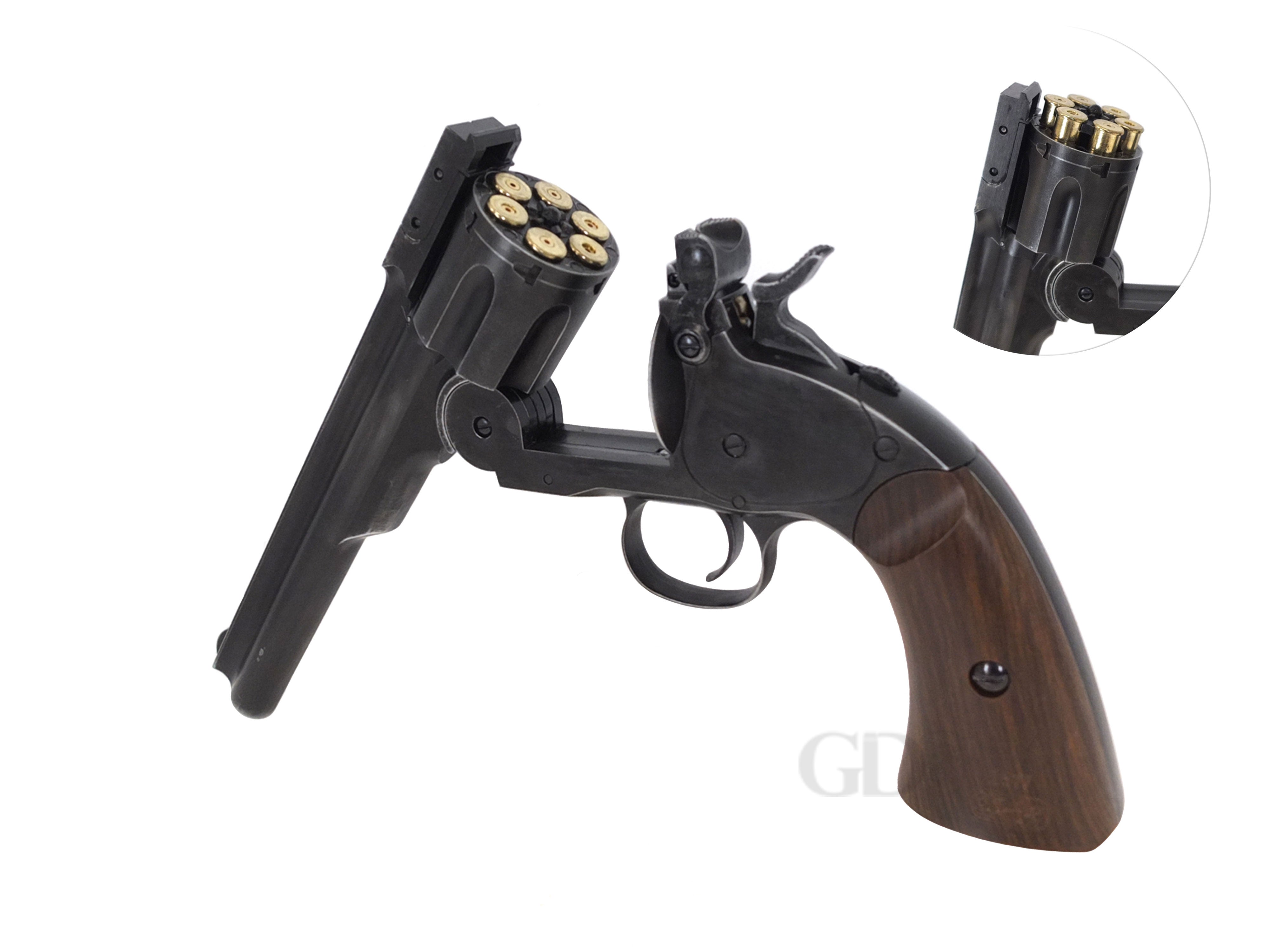 GUN HEAVEN S&W Model 3 1877 スコフィールド Schofield CO2ガスリボルバー メタルパーツセット. – GD6-JP