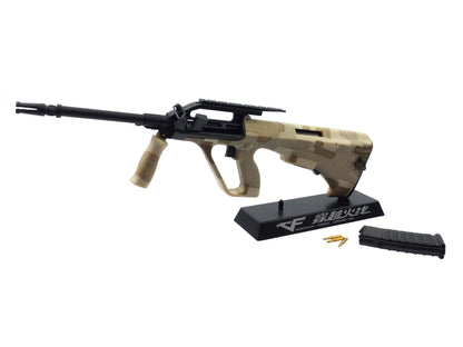 1/3.5 スケール AUG 金属製 ミニモデルガン 組立キット.