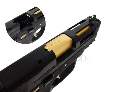 WE フォース シリーズ M&P 9c コンパクト T1B [ フルオート ] ガスブローバック ハンドガン.