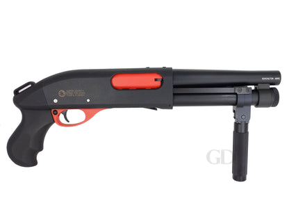 AKA R2 ゲルブラスター レミントン Remington M870-スーパーショーティ リアルシェル エアー ポンプアクション式 ショットガン.