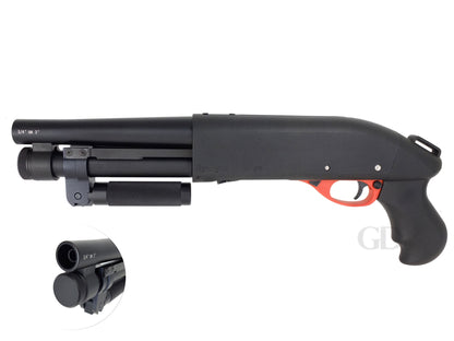 AKA R2 ゲルブラスター レミントン Remington M870-スーパーショーティ リアルシェル エアー ポンプアクション式 ショットガン.