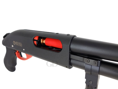 AKA R2 ゲルブラスター レミントン Remington M870-スーパーショーティ リアルシェル エアー ポンプアクション式 ショットガン.