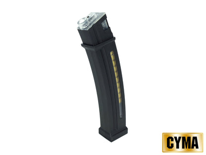 CYMA Enhanced MP5 スタンダードタイプ 電動ガン シリーズ用 130発 ウィンドウ マガジン.
