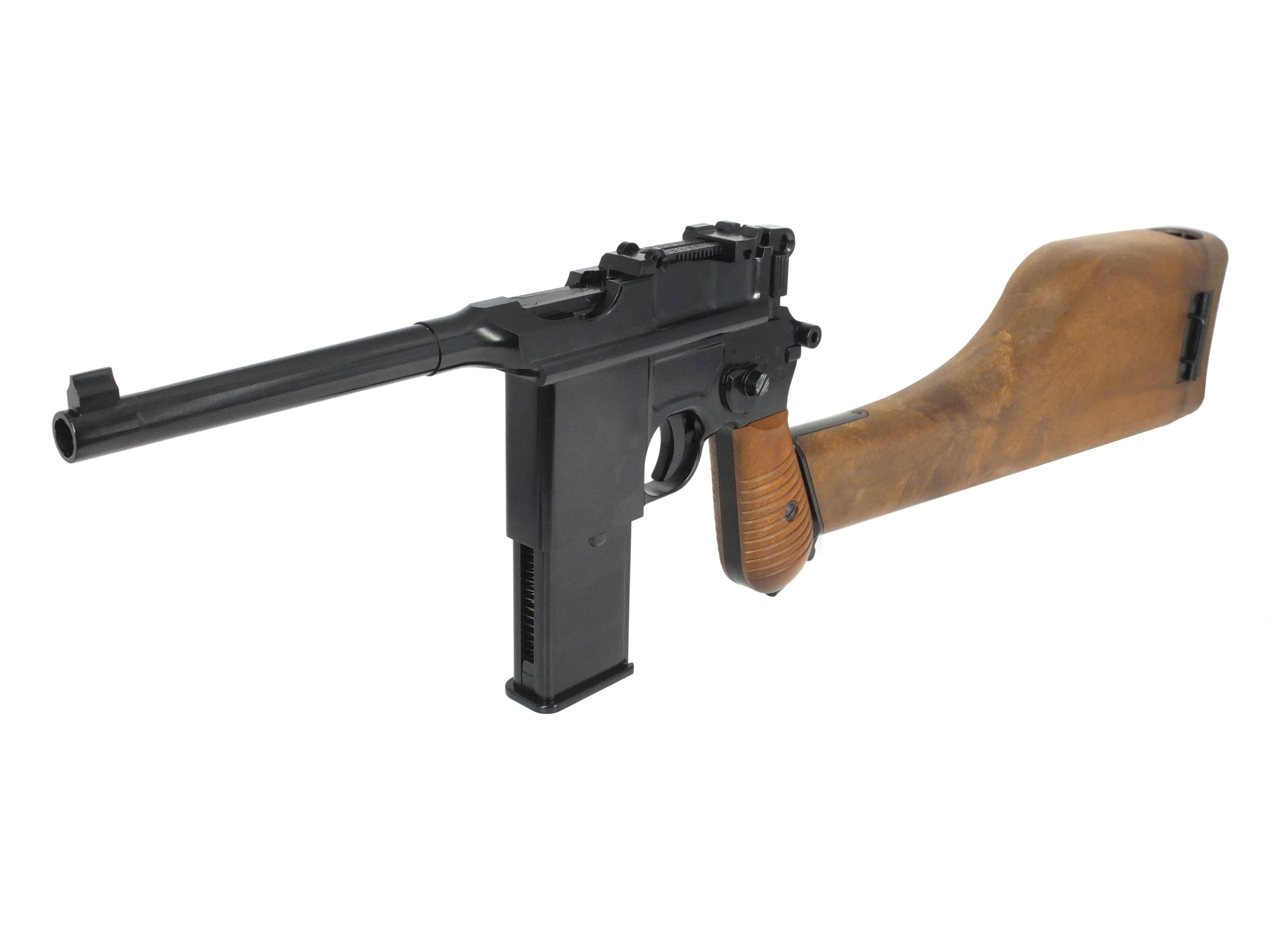 刻印】WE モーゼル Mauser M712 ガスブロー バック ハンドガン メタル