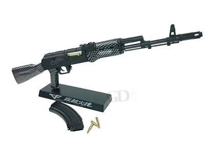 1/3.5 スケール AK47 金属製 ミニモデルガン 組立キット.