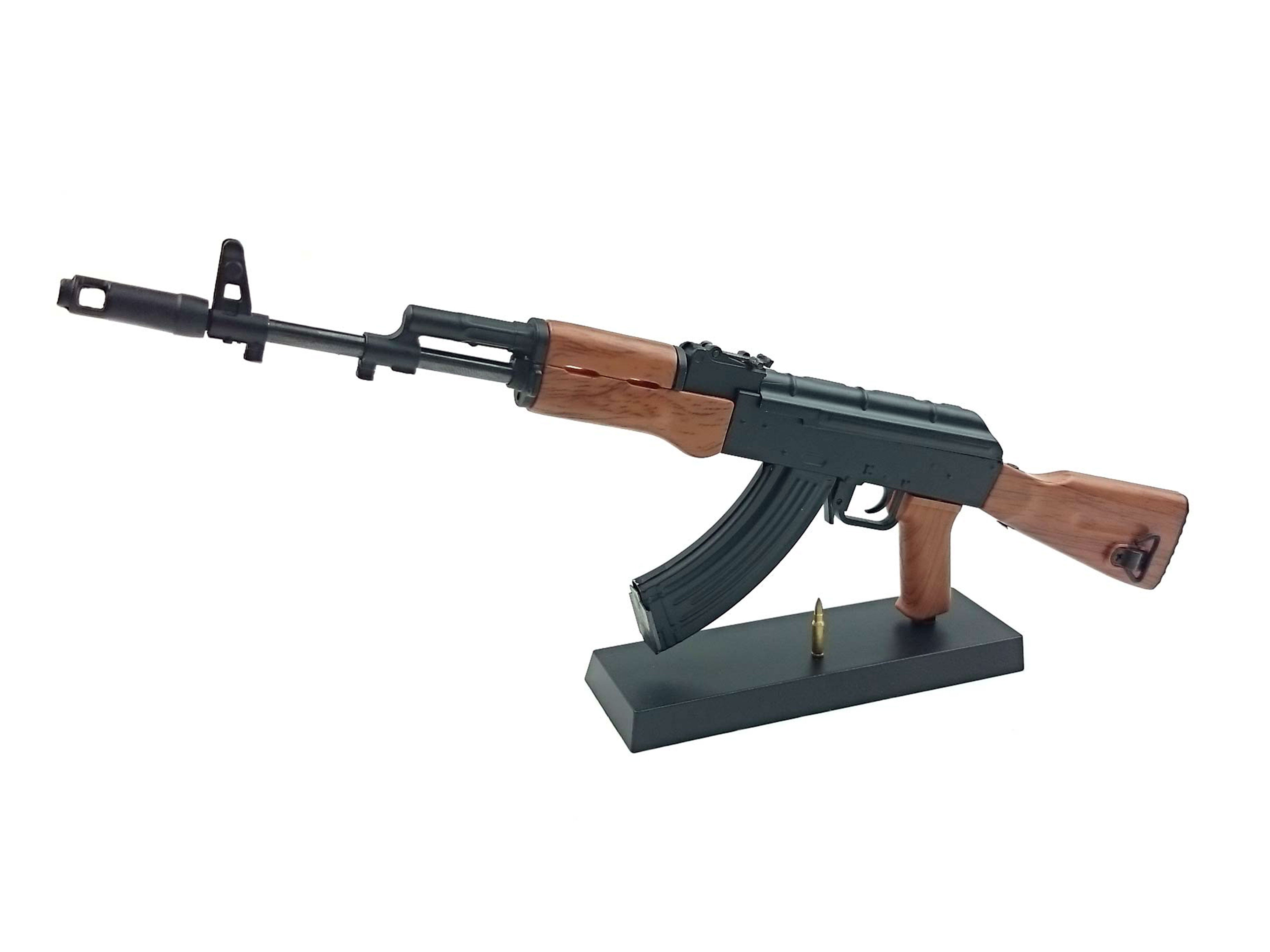 1/3.5 スケール AK47 金属製 ミニモデルガン 組立キット. – GD6-JP