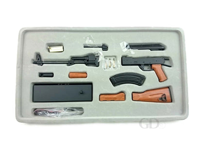 1/3.5 スケール AK47 金属製 ミニモデルガン 組立キット.