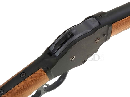 [ GD6-JP カスタム ] UDL ウィンチェスター M1887 6mm BB カスタム ライブシェル式 レバーアクション エアーショットガン.フェイクウッドバージョン.