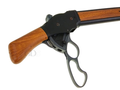 [ GD6-JP カスタム ] UDL ウィンチェスター M1887 6mm BB カスタム ライブシェル式 レバーアクション エアーショットガン.フェイクウッドバージョン.