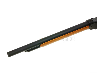 [ GD6-JP カスタム ] UDL ウィンチェスター M1887 6mm BB カスタム ライブシェル式 レバーアクション エアーショットガン.フェイクウッドバージョン.