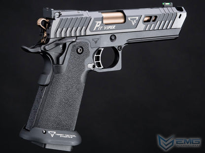 EMG | AW TTI Licensed JW4 2011 ピット バイパー Pit Viper ガスブローバック ハンドガン (エアソフト トレーニング ハンドガン).