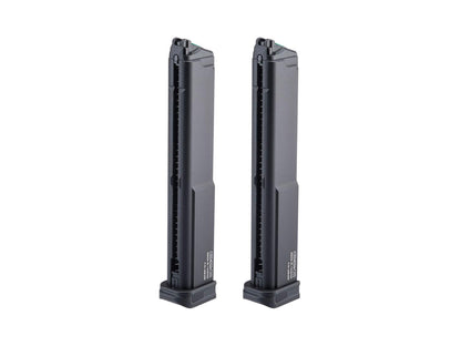 G&G GTP9 / SMC-9 シリーズ ガスブローバック用 50発 軽量 ロングマガジン.